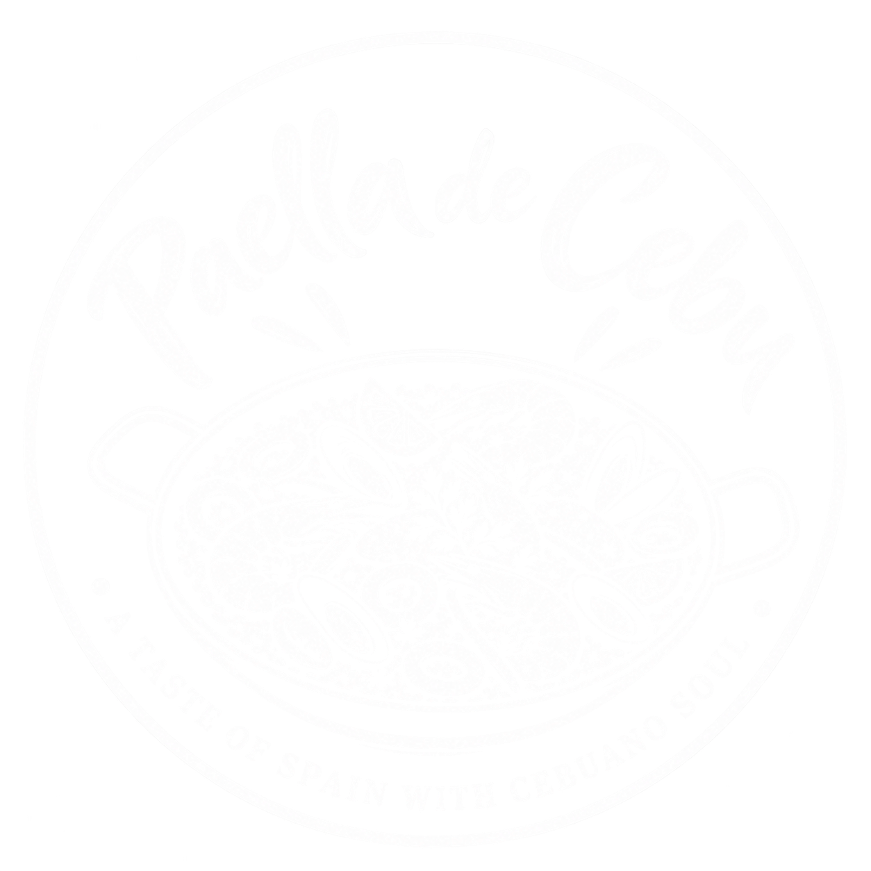 Paella de Cebu white logo